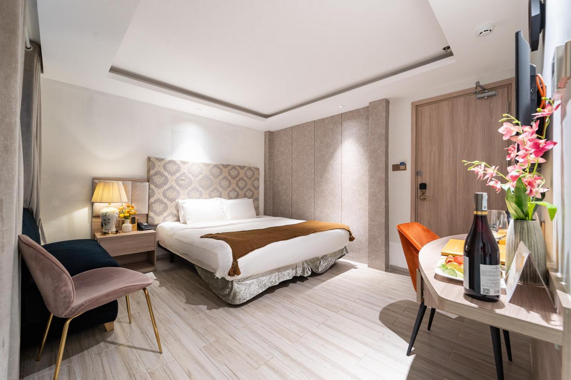 Nicecy Hotel Suites & Spa Ciudad Ho Chi Minh  Habitación foto